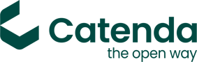 New Catenda logo dark green