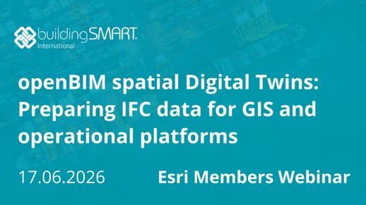 YT Thumbnail - Esri Webinar - openBIM spatial Digital Twins_ Preparing IFC data for GIS and operational platforms